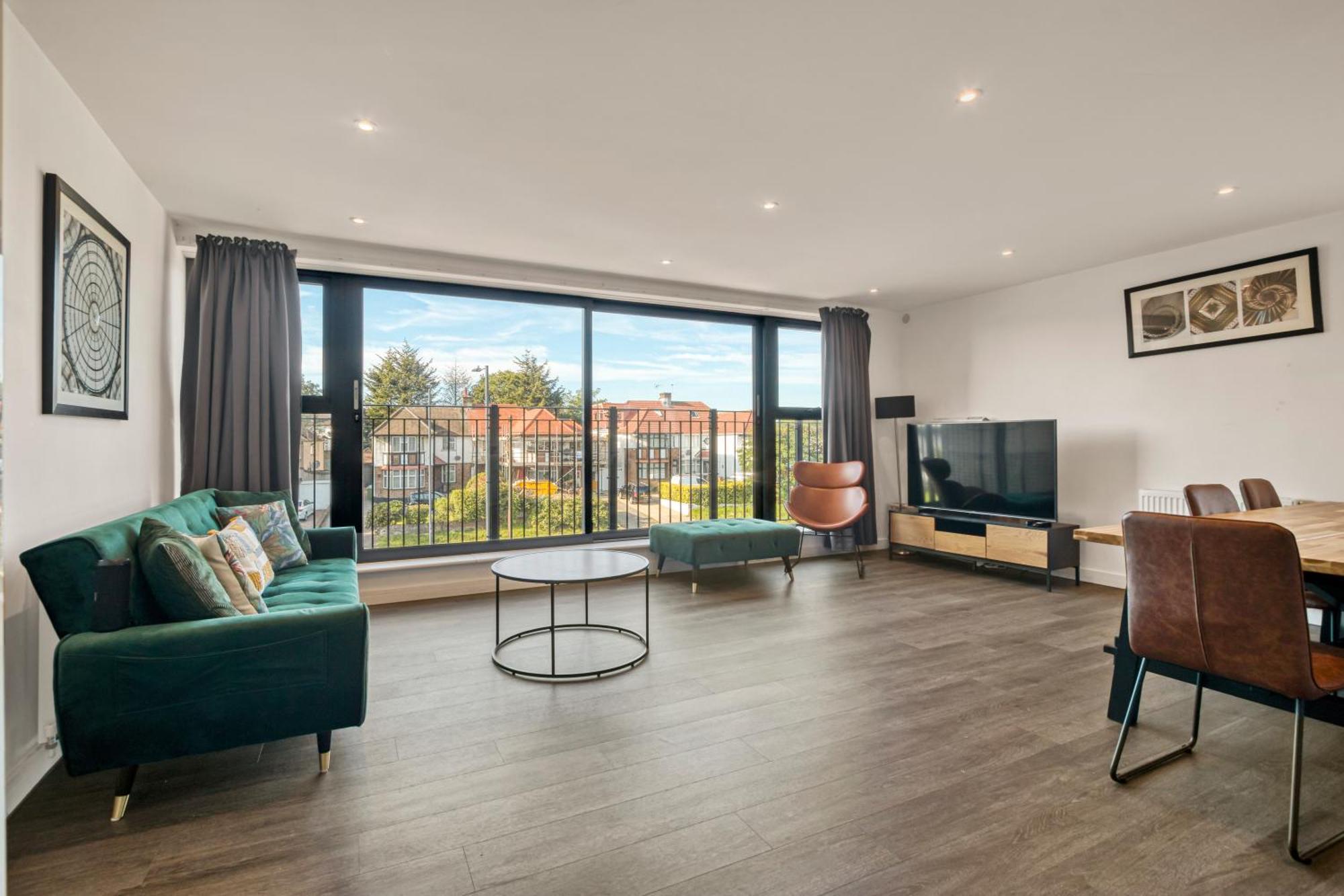 Apartament Modern Penthouse In Wembley Londyn Zewnętrze zdjęcie