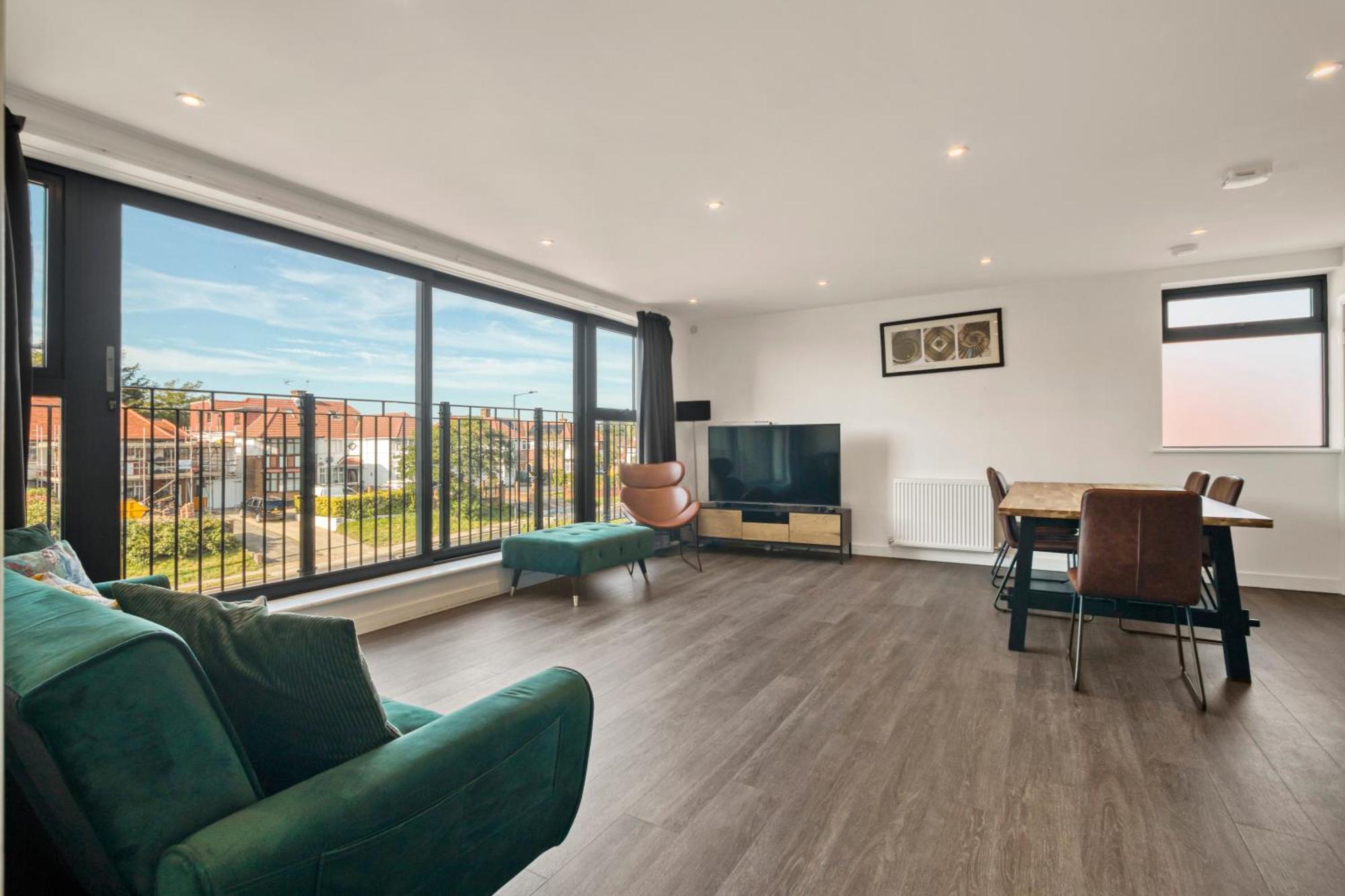 Apartament Modern Penthouse In Wembley Londyn Zewnętrze zdjęcie