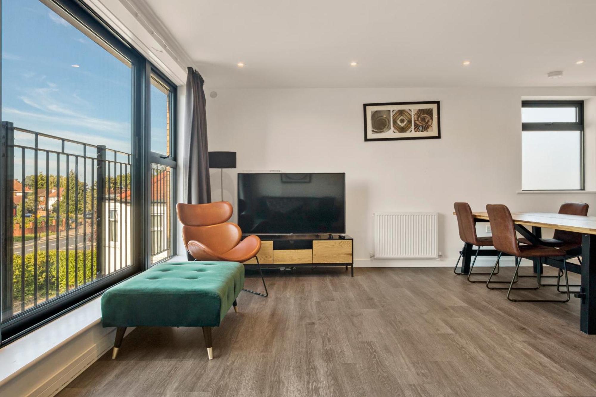 Apartament Modern Penthouse In Wembley Londyn Zewnętrze zdjęcie